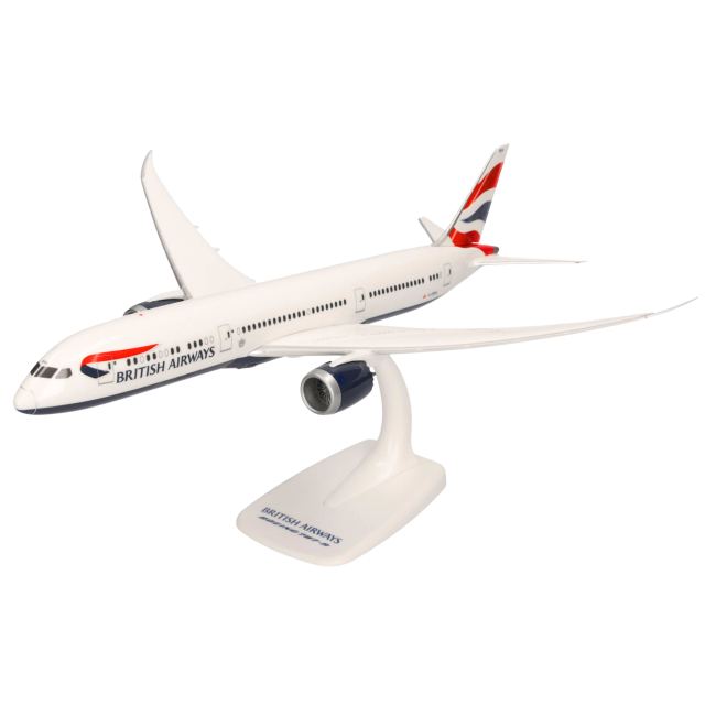 Herpa Snap-Fit Flugzeugmodell British Airways Boeing 787-900 (1:200)